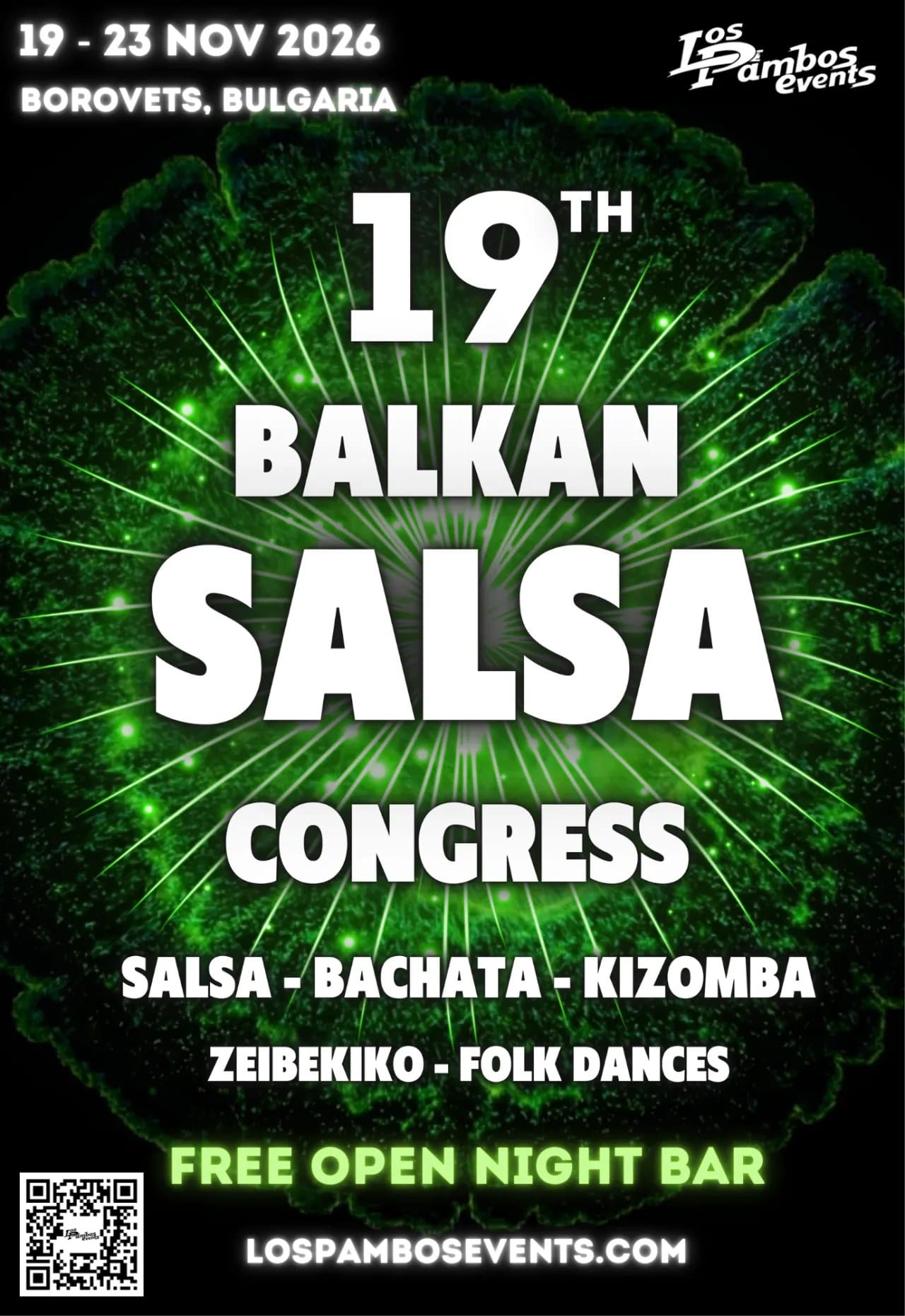 19th Balkan Salsa - Bachata - Kizomba Congress 2026 — Samokov