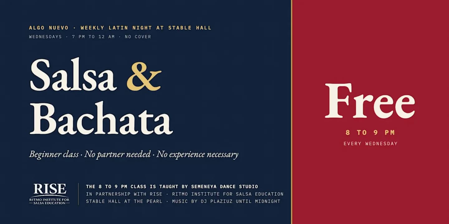 Algo Nuevo Latin Night at Stable Hall — San Antonio