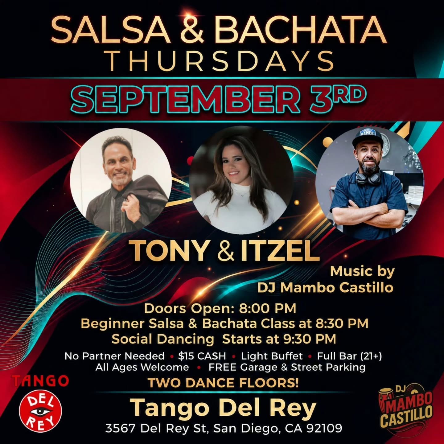 Salsa Bachata Thursdays at Tango Del Rey — San Diego