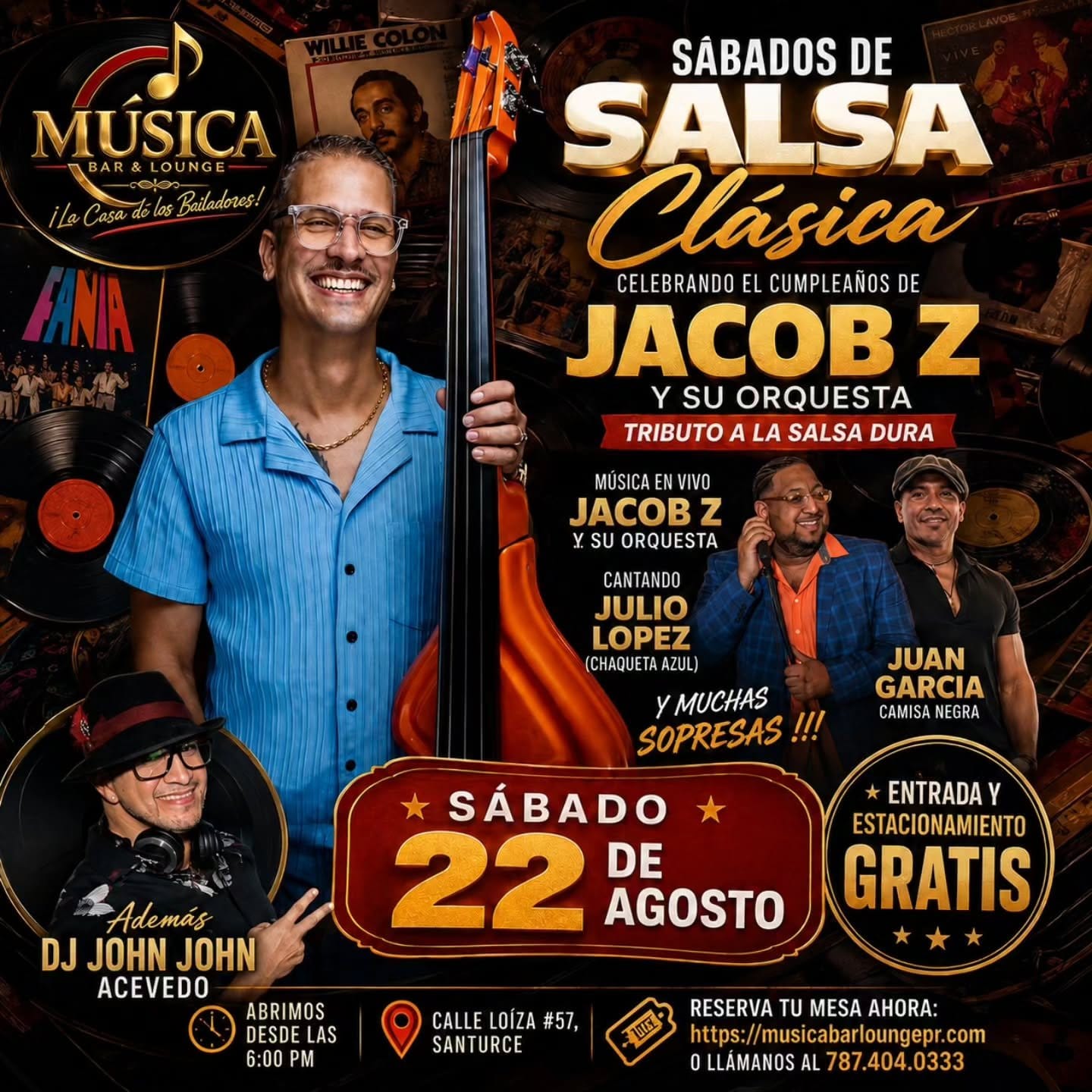 Sábado de Salsa Clásica at Música Bar & Lounge — San Juan