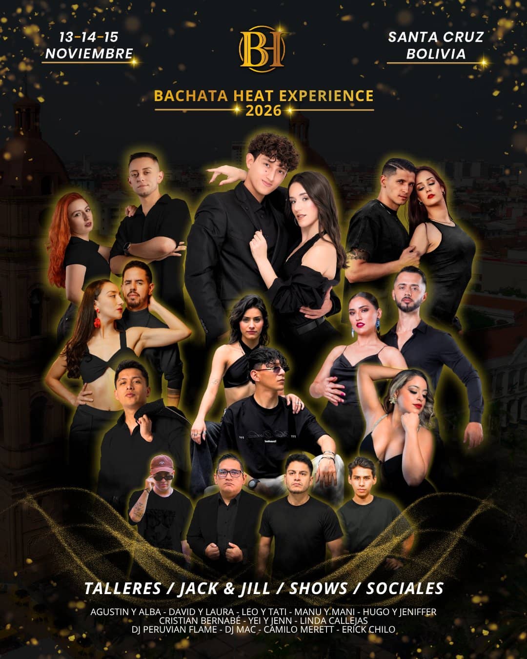 Bachata Heat Experience Bolivia 2026 — Santa Cruz de la Sierra