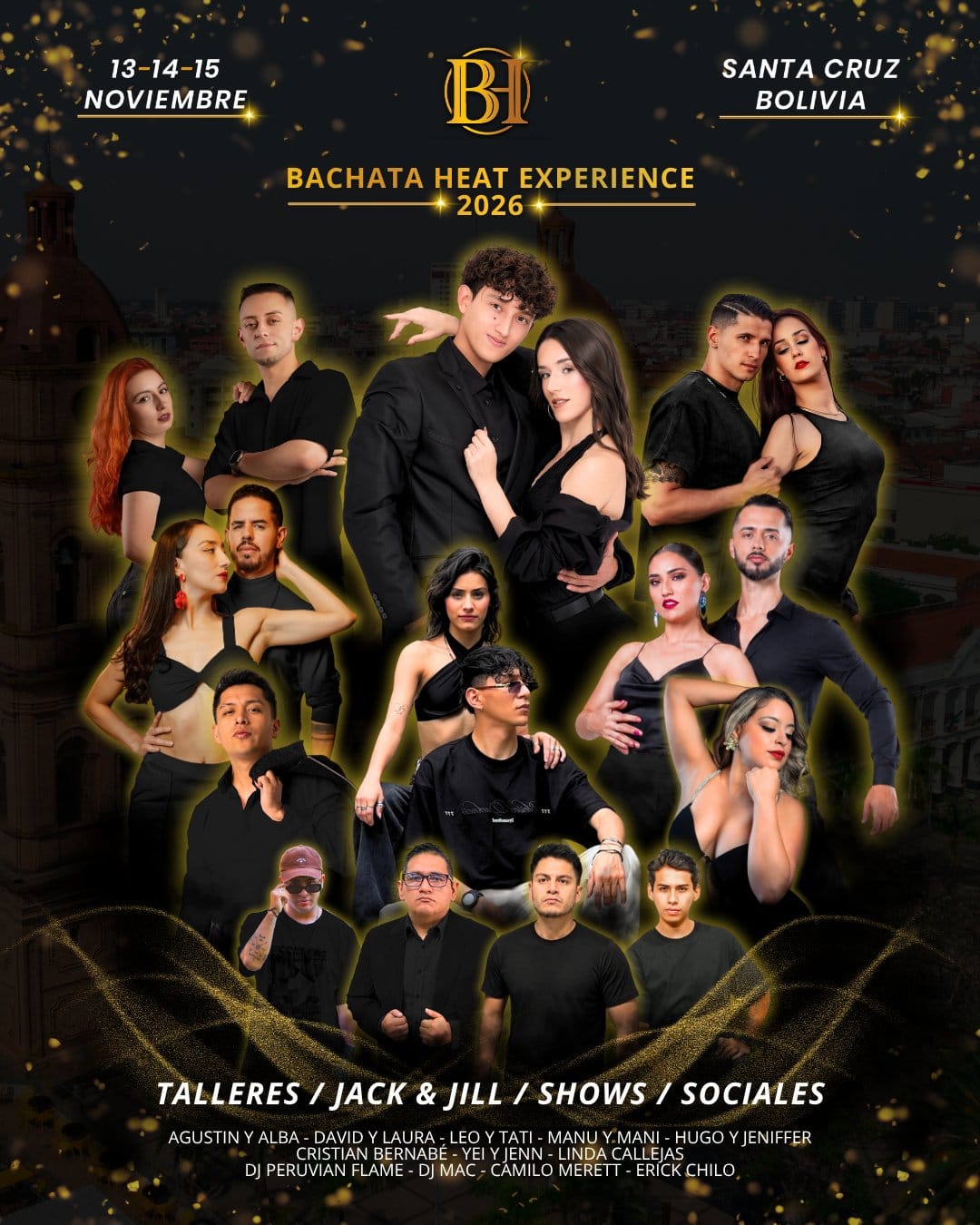Bachata Heat Experience Bolivia 2026 — Santa Cruz de la Sierra