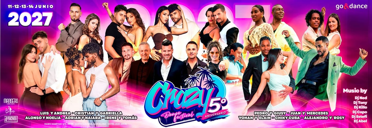 Crazy Dance Festival 2027 — Santa Susanna