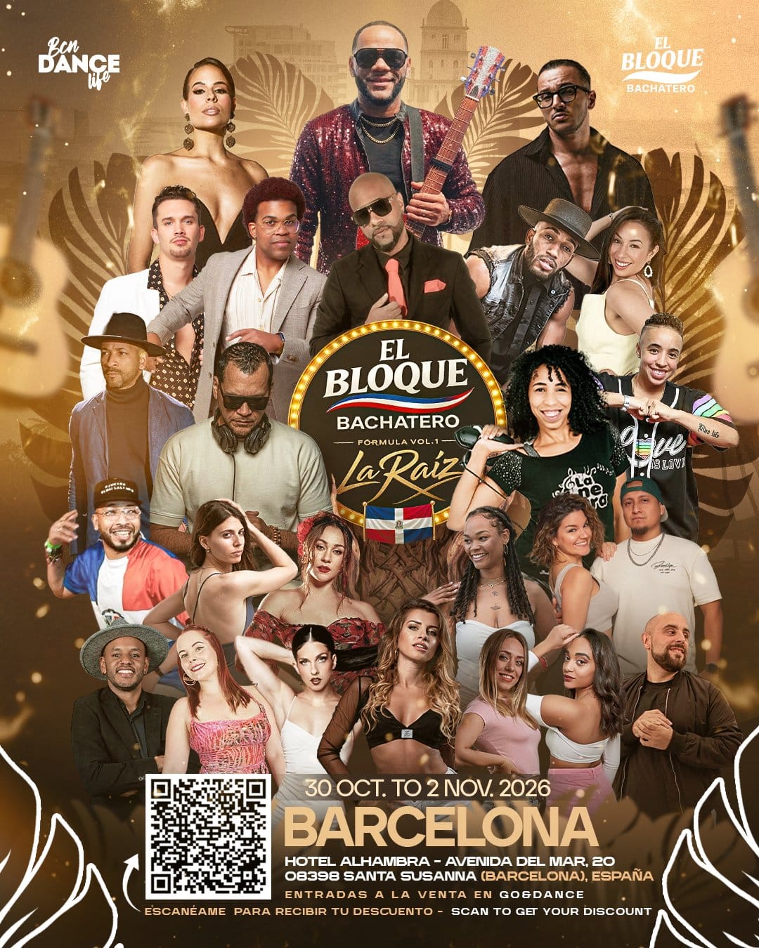 El Bloque Bachatero Festival 2026 — Santa Susanna