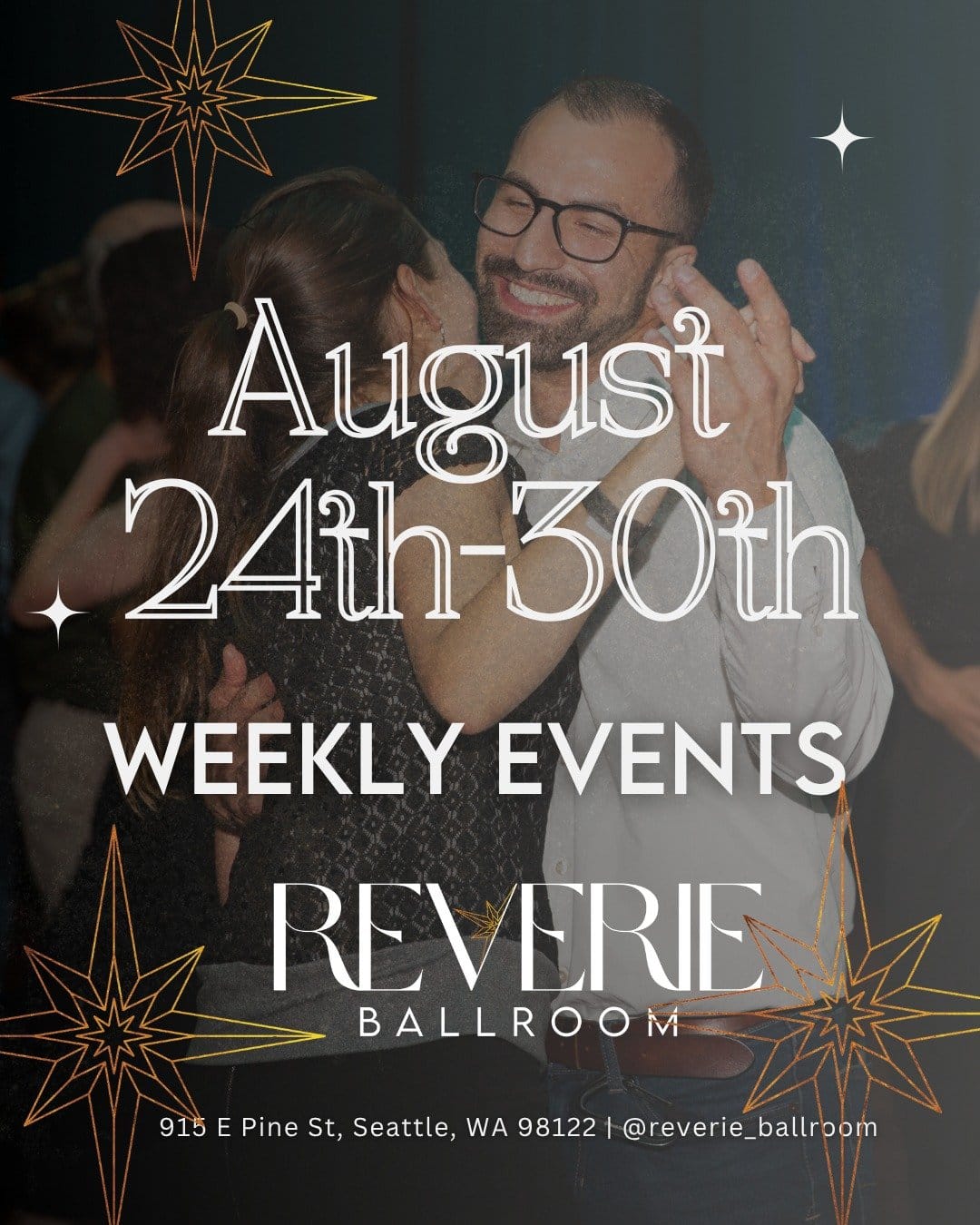 Thursday Bachata social at Reverie Ballroom — Seattle