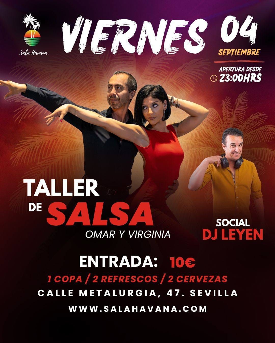 Sala Havana Friday Social — Sevilla