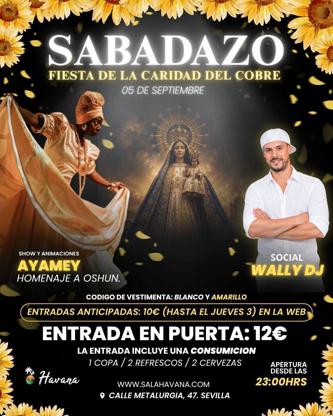 Sala Havana Saturday Social (Sabadazo) — Sevilla