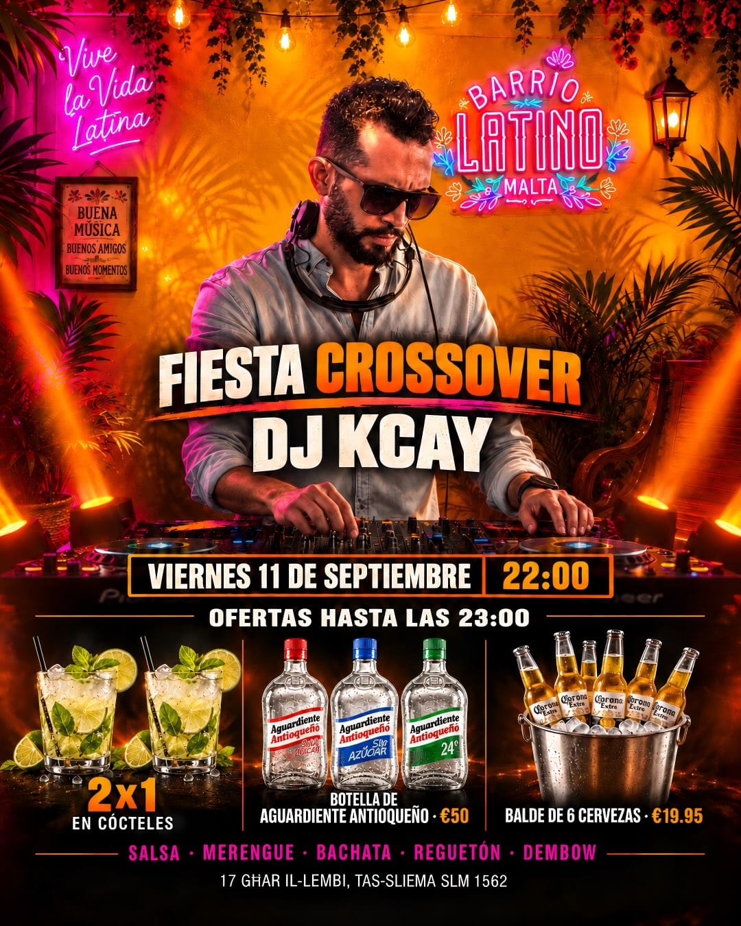 Latin Party — Barrio Latino Malta — Sliema