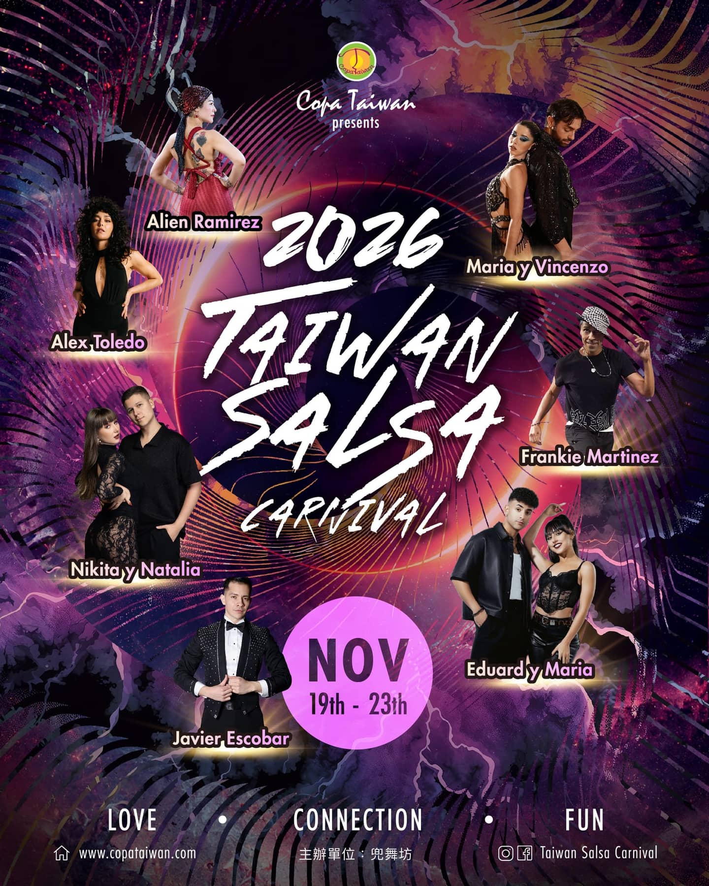Taiwan Salsa Carnival 2026 — Taipei