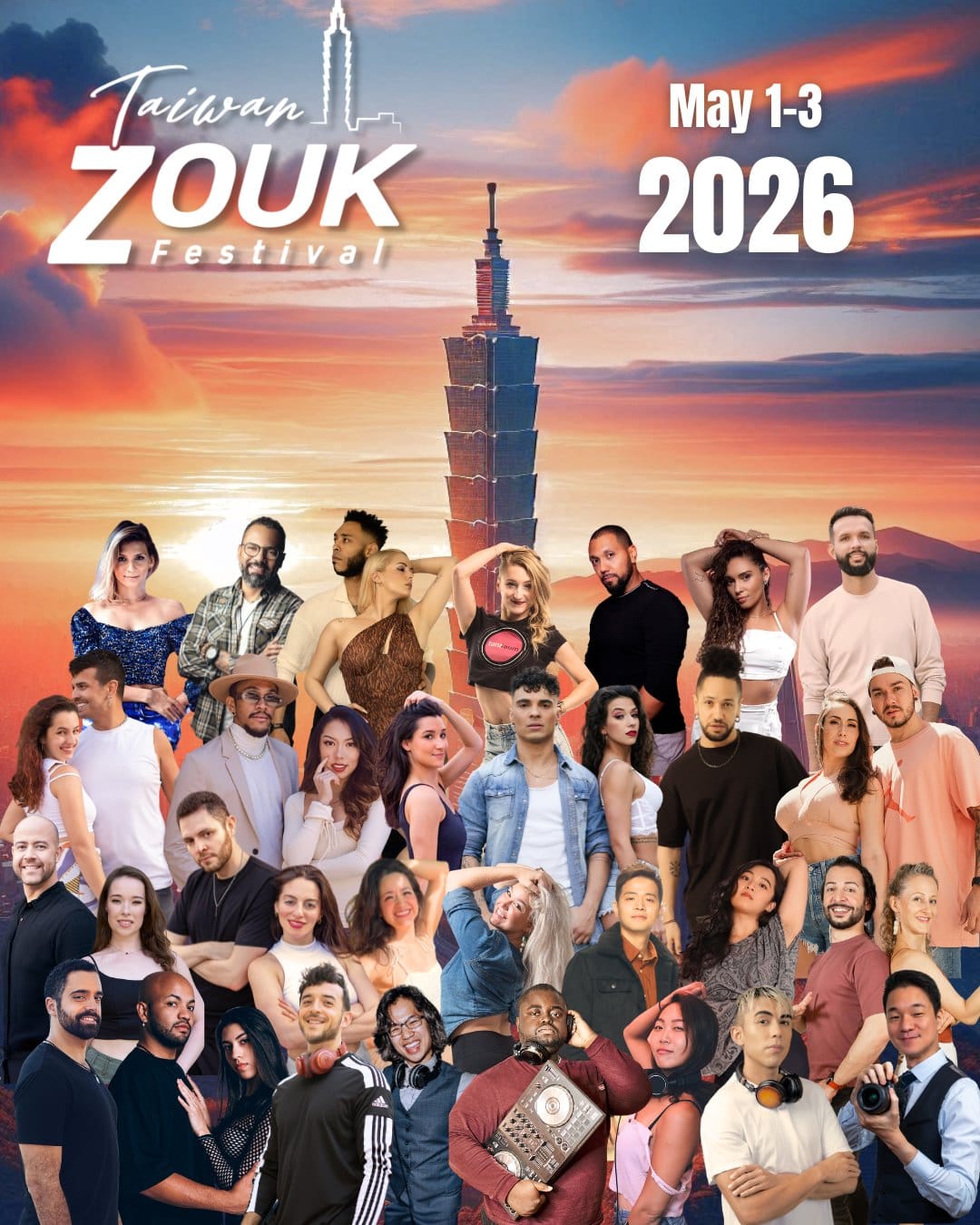 Taiwan Zouk Festival 2027 — Taipei