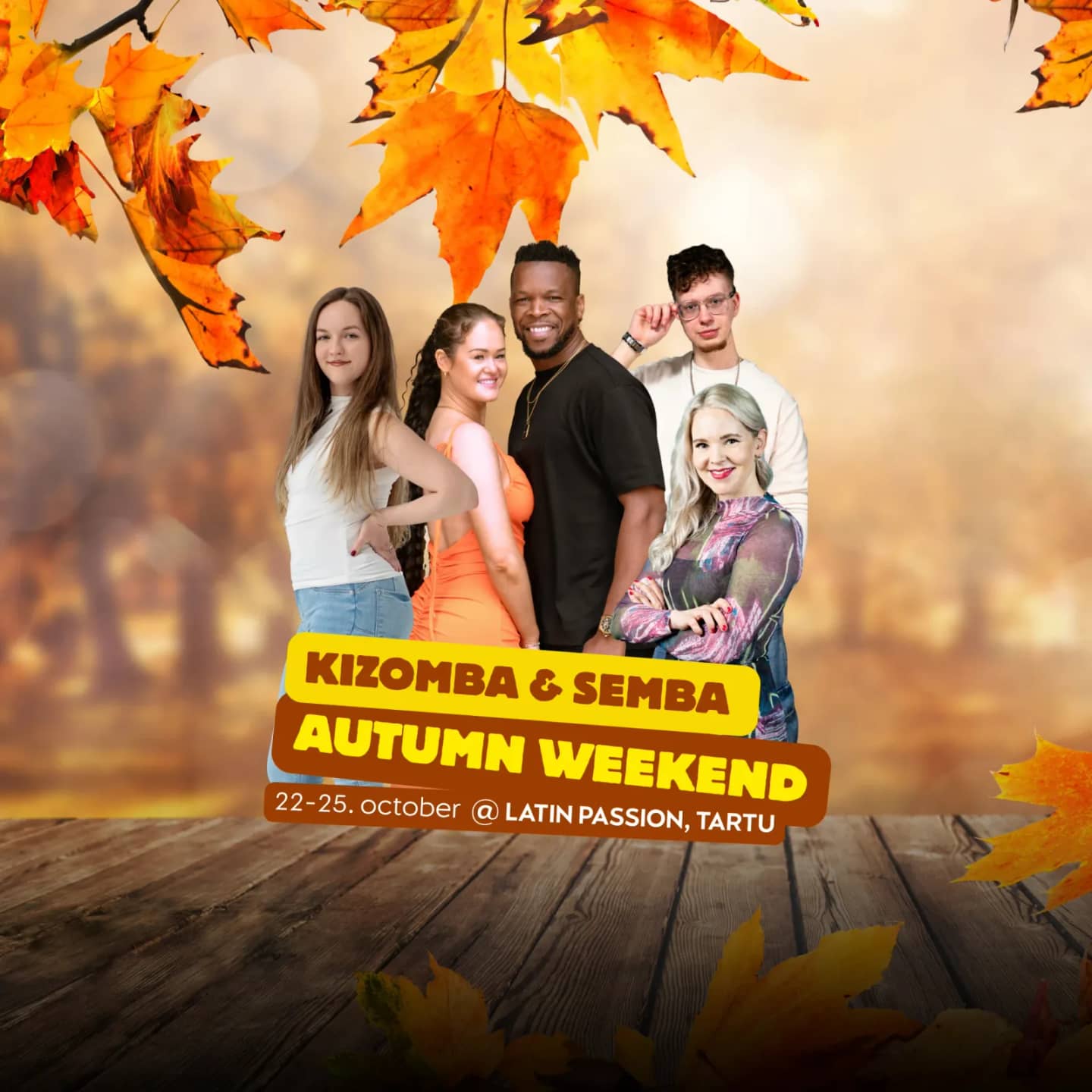 Kizomba & Semba Weekend with Carlos & Anna — Tartu