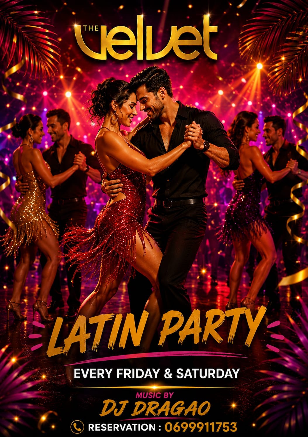 Friday Latin Night at The Velvet Bar — Tirana
