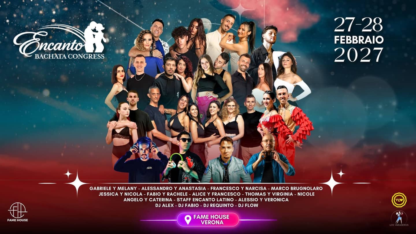 Encanto Bachata Congress 2027 — Verona