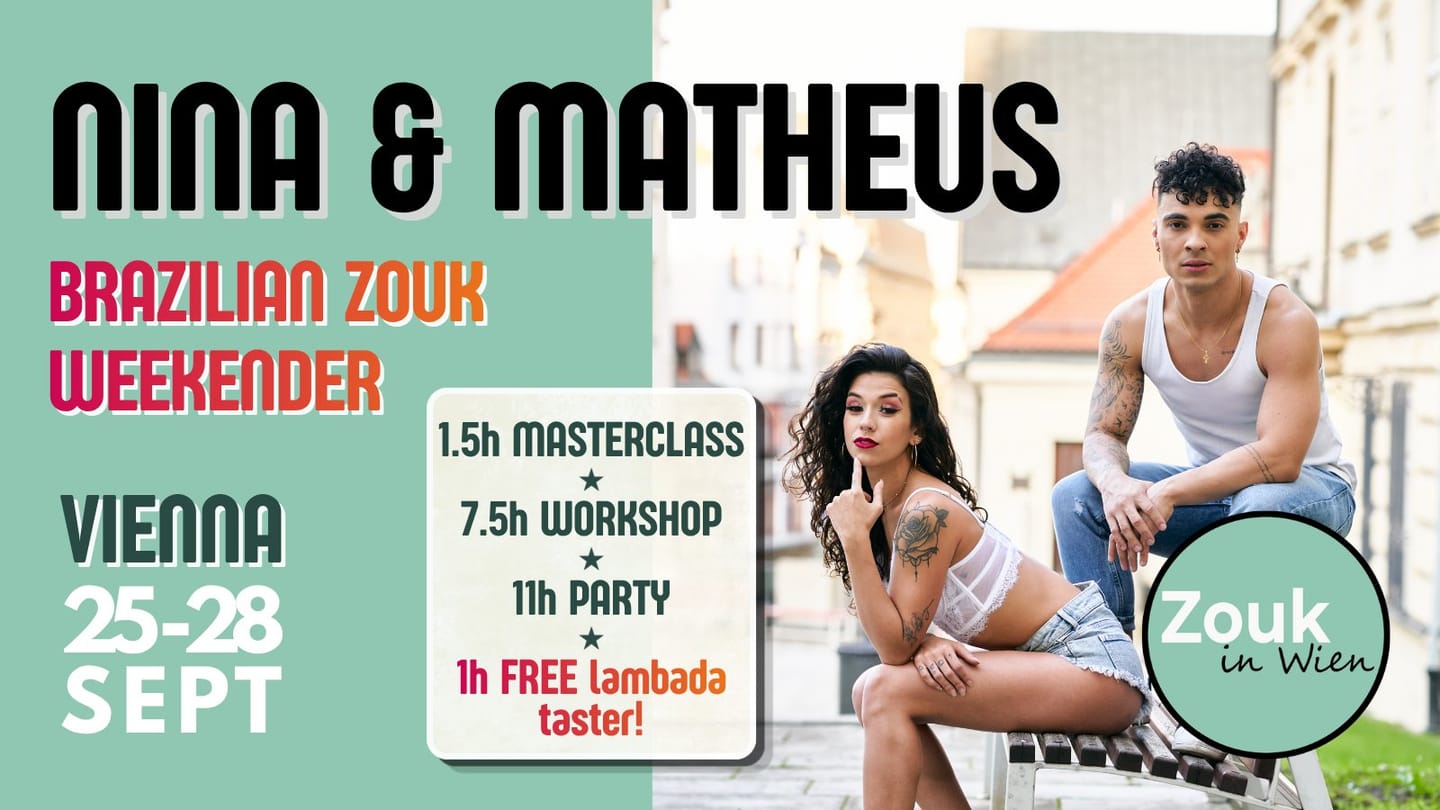 Nina & Matheus Zouk Weekender 2026 — Vienna