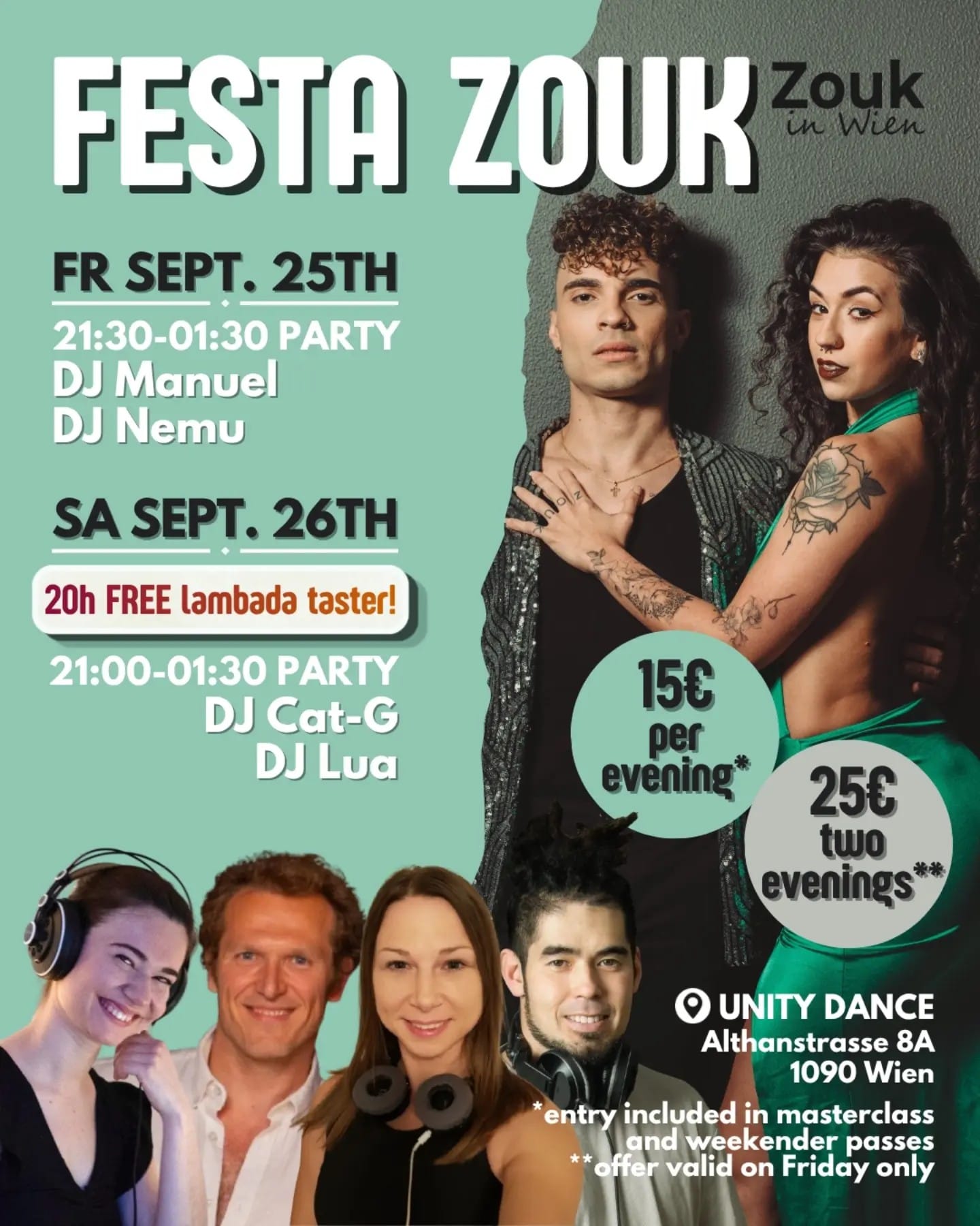 Zouk Social Schwedenbrücke (Friday) by Zouk in Wien — Vienna