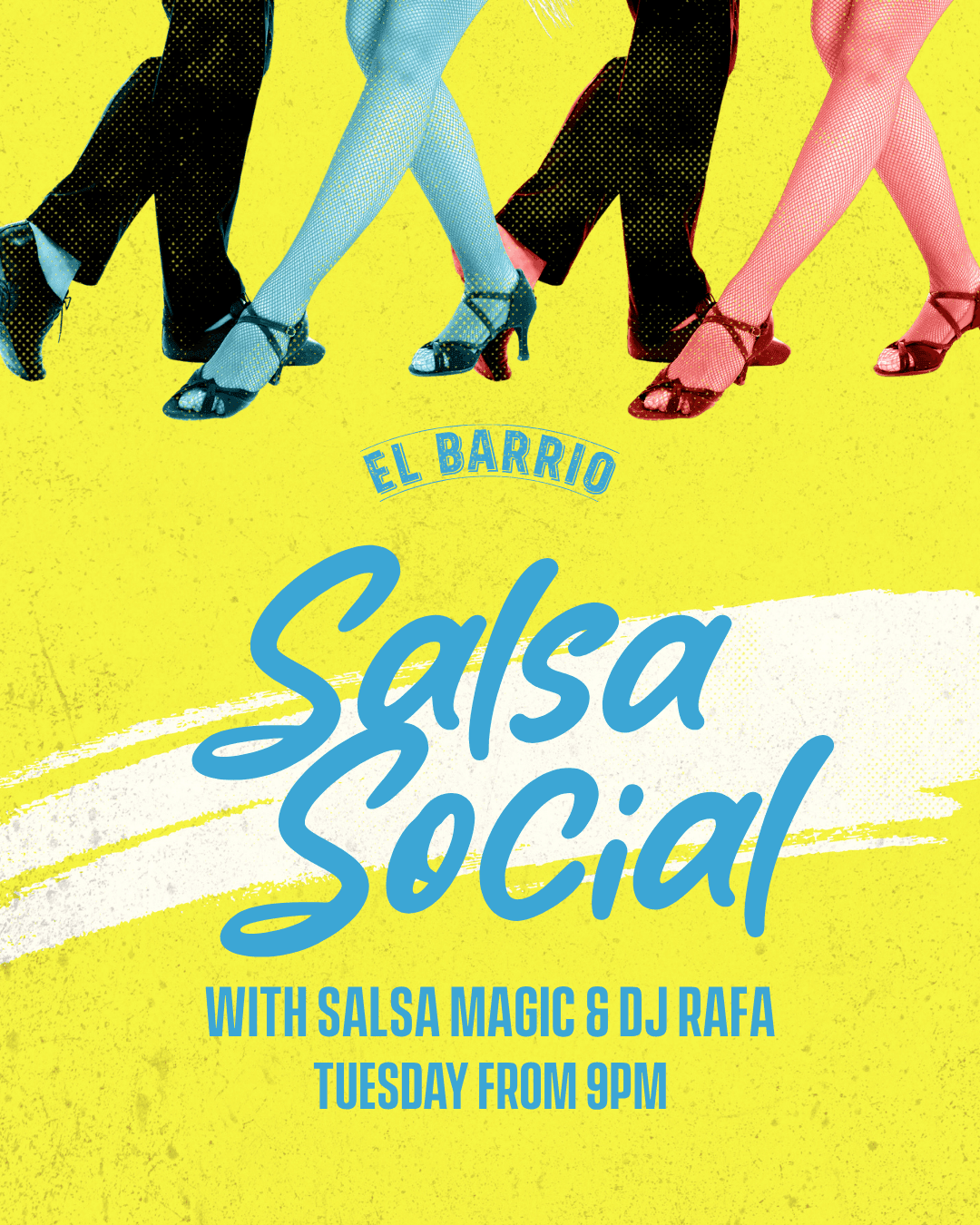 Salsa Social at El Barrio — Salsa Magic & DJ Rafa — Wellington