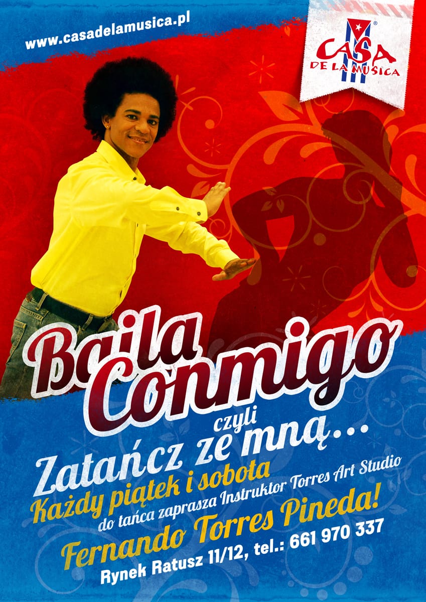 Baila Conmigo (Saturday) — Casa de la Musica — Wrocław