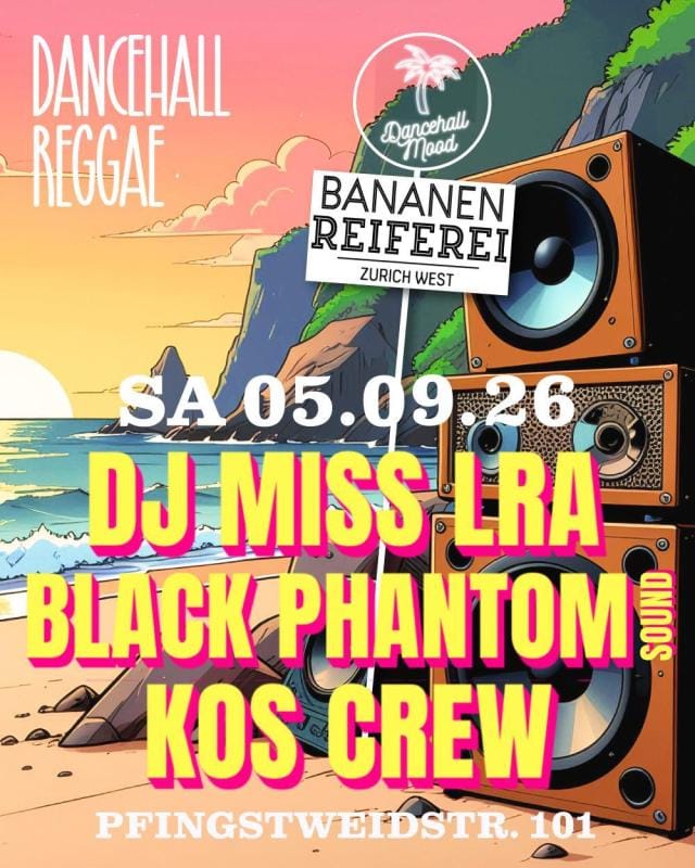 Lounge@Bananenreiferei — Mondays — Zurich